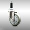 Service Caster 4 Inch 316SS Gray Polyurethane Wheel Swivel 1 Inch Expanding Stem Caster SCC-SS316EX20S414-PPUB-1 - alternate 1